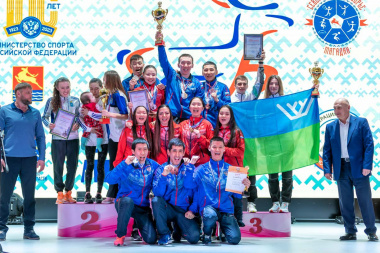 Три медали завоевали спортсмены Чукотки на Чемпионате России по северному многоборью в Магадане 