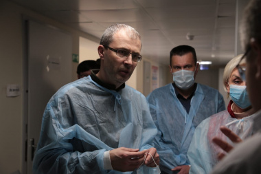 Губернатор Чукотки Роман Копин оценил готовность Чаунской районной больницы к приему пациентов с COVID-19