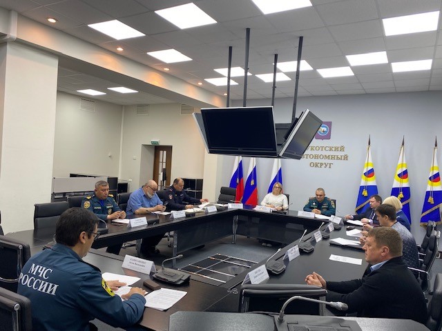 Заседание рабочей группы Чукотского автономного округа по стабилизации, предупреждению происшествий и гибели на водных объектах