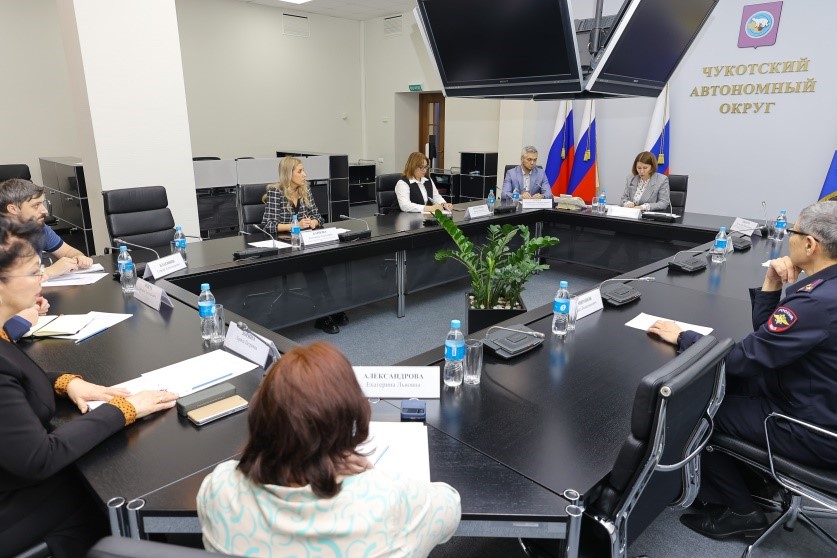 В Аппарате Губернатора и Правительства Чукотского автономного округа прошло заседание