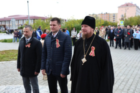 На Чукотке почтили память героев в День окончания Второй мировой войны 
