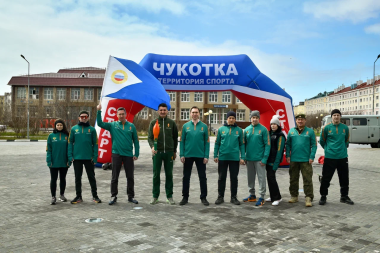 Чукотка впервые приняла Всероссийскую эстафету «Огонь жизни»