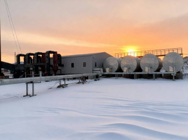 В чукотском селе Айон установлена новая блочно-модульная котельная