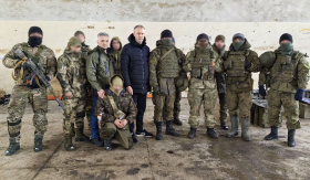 Роман Копин посетил место дислокации участников СВО от округа