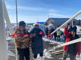 12 семей из села Снежное переселены из ветхого и аварийного жилья 