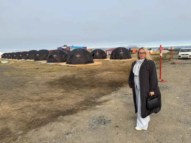 Уполномоченный Ирина Сенаторова проверила палаточный городок форума «Точка сборки. Чукотка».