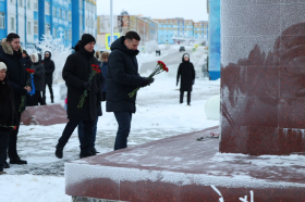 Жители Чукотки приняли участие во Всероссийской акции «День Героев Отечества»