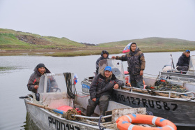 Общины морзверобоев оценили преимущества цехов по переработке морского зверя на Чукотке