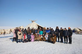 Депутаты Госдумы посетили оленеводческую бригаду на Чукотке