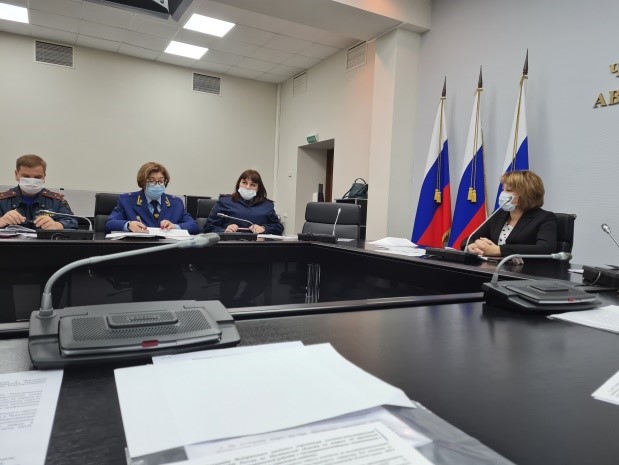 Анастасия Жукова приняла участие в совещании со службами системы профилактики безнадзорности и правонарушений несовершеннолетних