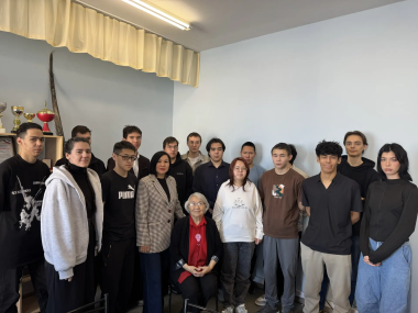 В Чукотском многопрофильном колледже прошла встреча с хранительницей традиций эскимосов Татьяной Ачиргиной