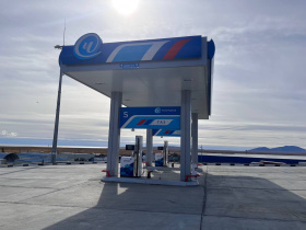 На Чукотке запустили первую газовую автозаправочную станцию