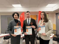 Заместитель Губернатора, начальник Департамента здравоохранения Чукотского АО Павел Фадеев принял участие в ежегодной международной акции «Диктант Победы».